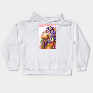 Apache Girl Kids Hoodie